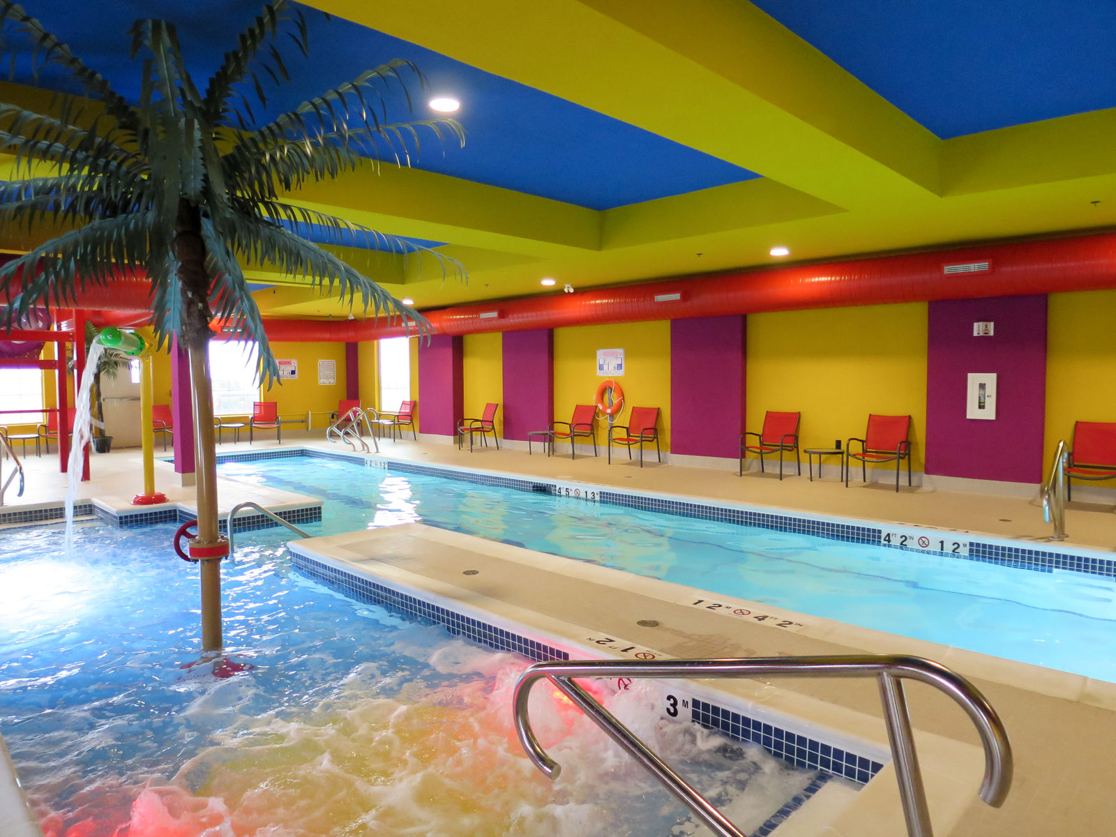 Families enjoy getting away to the Comfort Suites Regina Hotel for its incredible indoor waterpark.